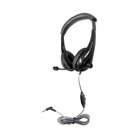 Ezgeneration Motiv8 TRRS Classroom Headset with Gooseneck Mic & in-Line Volume Control EZ2586291